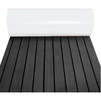Clanmacy Bodenmatte Bodenbelag Matte Teak EVA Deck Teppich Schaum Anti-Rutsch 240*90CM