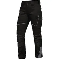 Leibwächter Arbeitshose Damen Flex-line Arbeitshose mit Reflektoren und femininer Passform (Ergonomische Passform mit Reflektoren, Funktionshose für Handwerk, Lager und Montage) Cargohose mit 290 g/m²