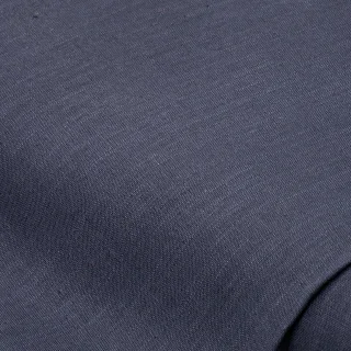 Baumwoll-Leinen-Mischgewebe "Natural", jeansblau