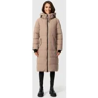Marikoo Steppjacke Zuraraa XVI langer Winter Mantel gesteppt