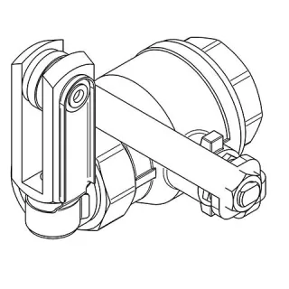 KWC Aquarotter Kugelhahn, Edelstahl, Hebel rechts, 2030025022, 2030025022 2030025022