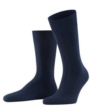 FALKE - Rippsocken - Lhasa blau - Gr. - 42