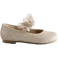 Next Glitzerschuh mit Riemen und Schmetterlingsdetail Ballerina (1-tlg)