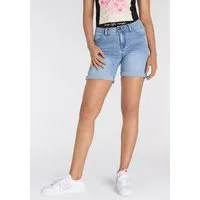 Arizona Jeansshorts Ultra-Stretch extra eng geschnitten, krempelbare Beinabschlüsse