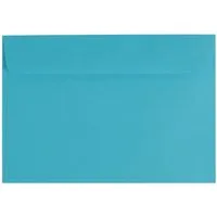 Stylex Schreibwaren Briefumschlag 25 farbige Briefumschläge / Din C6 / Farbe: blau