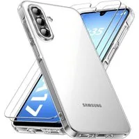 SmartUP Smartphone-Hülle + 2X Schutzglas für Samsung Galaxy A17 5G Panzerfolie Display Case 9H 6,7 Zoll, kompletter Rundumschutz
