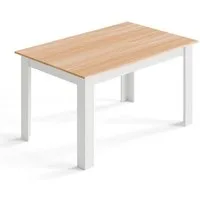 Mondeer Esstisch Esszimmertisch, Stilvoll und langlebig 138 x 90 x 75cm