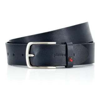 pierre cardin belts - Ledergürtel PIERRE CARDIN marine - Gr. - 120