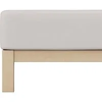 Schlafgut Spannbettlaken PURE Bio-Baumwolle mit Elasthan, 170 g/m², Bettlaken, Spannbetttuch, Jersey, Gummizug: rundum, (1 Stück), PREMIUM Laken für Matratzen bis 30cm Höhe, dehnbar blickdicht, straff