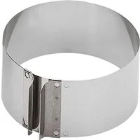 Kaiser Tortenring 2300769363 Pati, Metall, (1x Tortenring mit Griffen 7 cm)