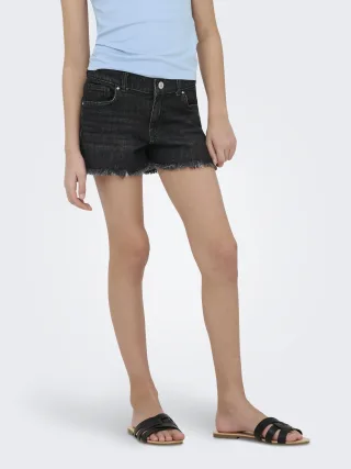 KIDS ONLY - KOGROBYN EX VINT DNM SHORTS AZG529 NOOS Washed Black - Gr. - 146