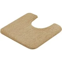 Kleine Wolke Badematte Meadow, Badvorleger, Badezimmer Teppich, Höhe 30 mm, rutschhemmend beschichtet, fußbodenheizungsgeeignet, Polyester, quadratisch, WC Vorleger mit Ausschnitt, Badteppich, Uni Farben