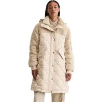 Marc O'Polo Daunenjacke mit lässigen Teddyplüsch-Details