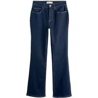 Next Bootcut-Jeans Bootcut Stretchjeans, mittelhoher Bund, Kurzgröße (1-tlg)