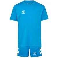 hummel T-Shirt Sportset Regular Fit Logodruck (2-tlg) hmlLOGO SET KIDS