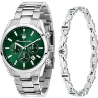 MASERATI Chronograph Maserati Herren-Uhren-Sets Analog Quarz