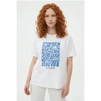 ONLY CARMAKOMA Rundhalsshirt CARALBERTE LIFE S/S BOXY TEE JRS