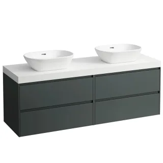 Laufen Waschtischunterschrank und Waschtisch-Platte LANI 495x1570x580 H4045941122661