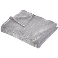 Wohndecke HEVIN, LeGer Home by Lena Gercke, Tagesdecke im Baumwoll-Crinkle-Effekt, Musselin, Kuscheldecke