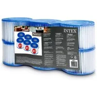Intex Ersatzfilter Intex Typ S1 PureSpa Easy Set Filterkartusche Pool Spa Whirlpool