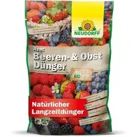 Neudorff Obstdünger Bio Azet Beeren- & ObstDünger 750 g, organischer Langzeitdünger mit Sofort- & Langzeitwirkung, Himbeer & Erdbeer Dünger aus natürlichen Rohstoffen