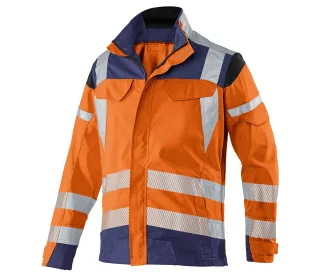 KÜBLER REFLECTIQ Jacke PSA 2 warnorange/dunkelblau 27 - 1207 8340-3748-27