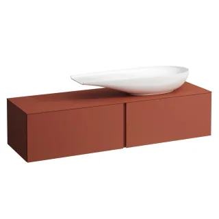 LAUFEN Waschtischunterschrank und Waschtischplatte ALESSI 500x1600x370 H4303430972691