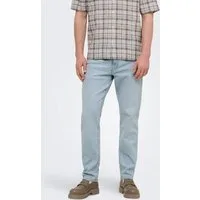 ONLY & SONS Straight-Jeans ONSWEFT REGULAR WB 0021 TAI DNM NOOS Baumwollmischung, straight fit