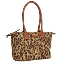 MUSTANG Shopper große Damen Schultertasche Handtasche Umhängetasche Leopard