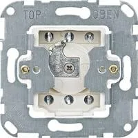 Tastschalter Einsatz zwei polig Rollladentaster Typ 318901 Unterputz, Tastenschalter Retail