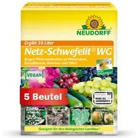 Neudorff Pflanzen-Pilzfrei Netz-Schwefelit WG, 5 x 15 g