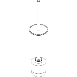 Ideal Standard WC-Bürste CONNECT, mit Stiel, Chrom H961947AA