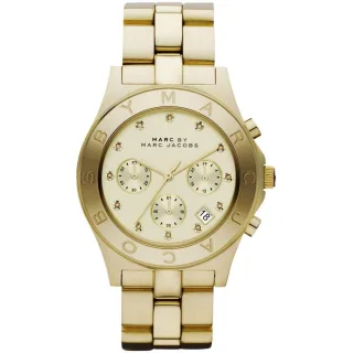 Marc Jacobs MBM3101 Goldfarbene Damenuhr