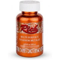RICH Acrylfarbe Rich Multi Titanium Metallic Farbstoff - 90 / 200 ml - Über 20 Farben