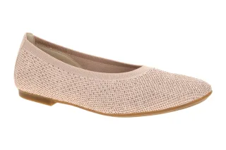 Gabor 84.146 Damen Ballerinas rose rouge Glitter flexibel bequem