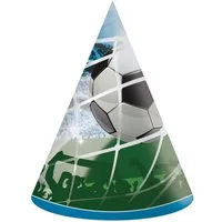 Procos Hängedekoration Partyhüte Fußball, 6 Stück FSC