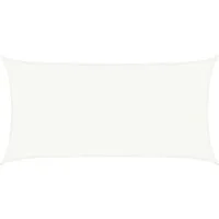 vidaXL Sonnensegel Sonnensegel 160 g/m² Weiß 2,5x4,5 m HDPE, (1-tlg)