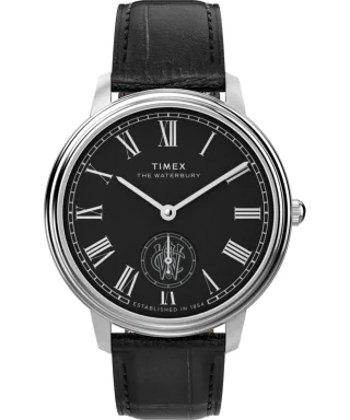 Timex Waterbury Metropolitan Schwarz Herren Armbanduhr TW2Y23200