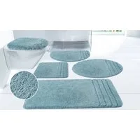 Möve Badematte Loft, Badvorleger, Badezimmer Teppich, Höhe 30 mm, rutschhemmend beschichtet, schnell trocknend, strapazierfähig, fußbodenheizungsgeeignet, Polyacryl, rund, Badteppich, Badematten auch als 2 teiliges Set & rund