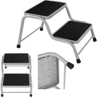 DEMA Klapptritt Trittleiter Wohnwagen / Doppel Trittstufe DDT 2, Rutschfest, bis 150kg