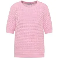 CECIL Sweatshirt Structured Roundneck, light blush rose