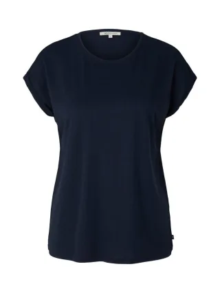 TOM TAILOR Denim - Basic T-Shirt blau - Gr. - XS