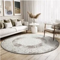 Sanat Teppich Harmony 3205, auch als Läufer, rund, Höhe: 12 mm, Wohnzimmer, Kurzflor, modern, Orient Optik, Schlafzimmer