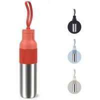 Emsa Isolierflasche beYou Flip, mit Flip-Verschluss und Trageband, 100% dicht, spülmaschinengeeignet