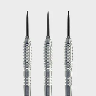 Steel Dart Barrel Tropfen Grip3 V2 - Silber / 21g