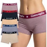 Rungassi Boxershorts Mädchen Boxershorts 5er Pack Kinder Unterwäsche m. Elastikbund (Set besteht aus 5 Kinder-Boxershorts)