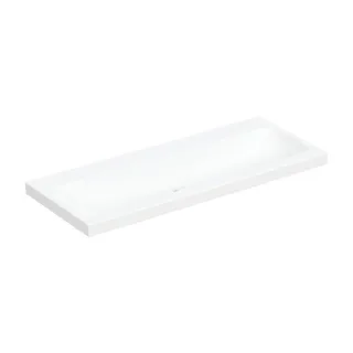 Geberit iCon light Waschtisch 501837007 120x48cm, ohne Hahnloch, ohne Überlauf, weiß