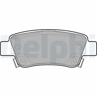 Delphi Bremsbel?ge hinten Honda CR-V RE RM
