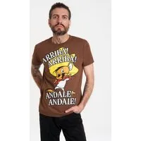 LOGOSHIRT T-Shirt Looney Tunes - Speedy Gonzales mit lizenziertem Print