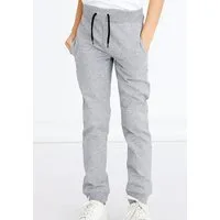 Name It Sweathose NKMSWEAT – Jogger mit verstellbarem Bund und Rippbündchen unifarben, casual, regular fit, angeraute Sweatware